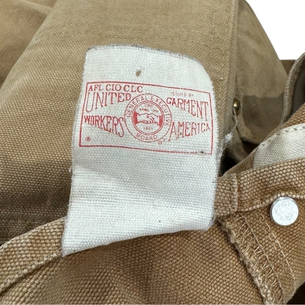 Vintage 80s Carhartt Workwear Overalls Double Knee Union Tag Made USA | 42 x 30 - Picture 12 of 12